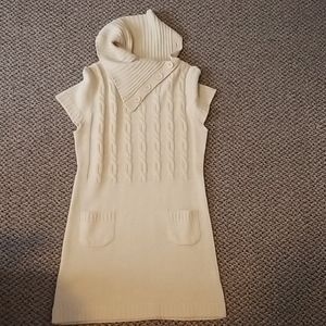 Sweater Dress and Belt